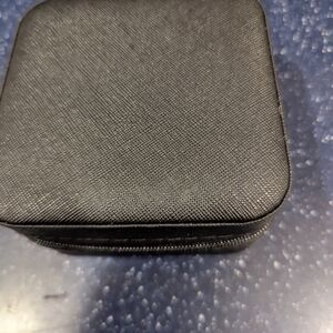 Travel Jewelry Case Organizer Box  Black Color
